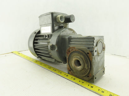 Flender SA07-M1B4 10:1 Ratio 140/170 RPM 220-480V 50/60Hz Thru Shaft Gear Motor