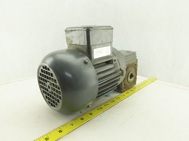 Flender SA07-M1B4 10:1 Ratio 140/170 RPM 220-480V 50/60Hz Thru Shaft Gear Motor