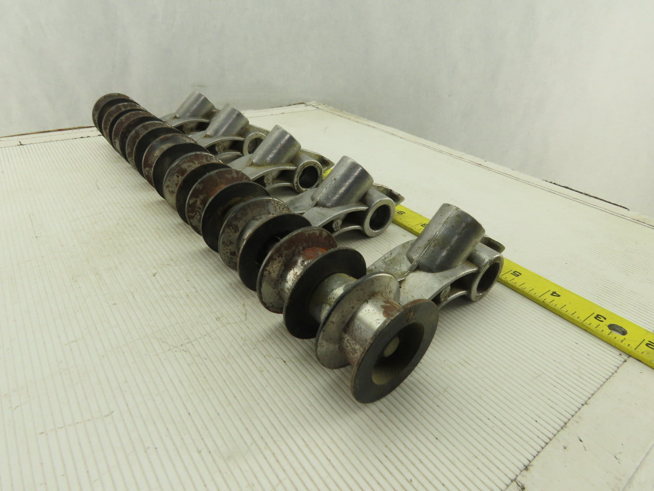 Homag Optimat KL73/A3 Edge Bander Steel Top Pressure Rollers Lot of 5