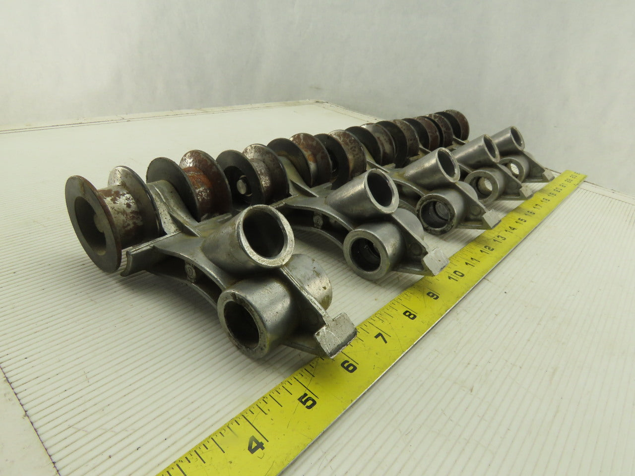 Homag Optimat KL73/A3 Edge Bander Steel Top Pressure Rollers Lot of 5
