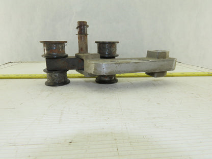 Homag Optimat KL73/A3 Material Feed Roller Assembly Arm Bracket