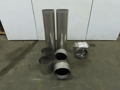 Powdercoat Pretreatment Exhaust Phosphate Water Stainless Steel Evaporator