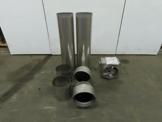 Powdercoat Pretreatment Exhaust Phosphate Water Stainless Steel Evaporator