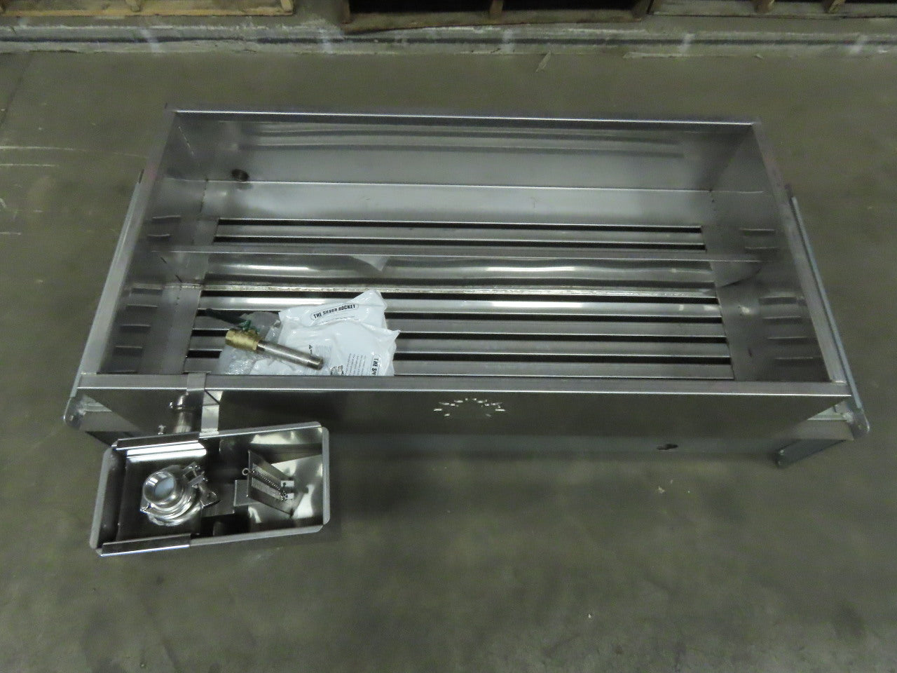 Powdercoat Pretreatment Exhaust Phosphate Water Stainless Steel Evaporator
