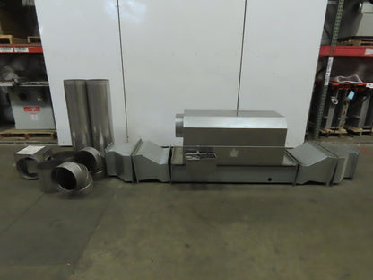 Powdercoat Pretreatment Exhaust Phosphate Water Stainless Steel Evaporator