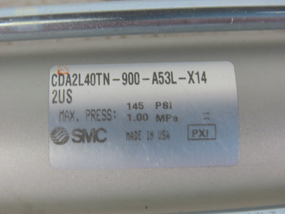 SMC CDA2L40TN-900-A53L-X14 40mm Bore 900mm Bore Double Acting Air Cylinder