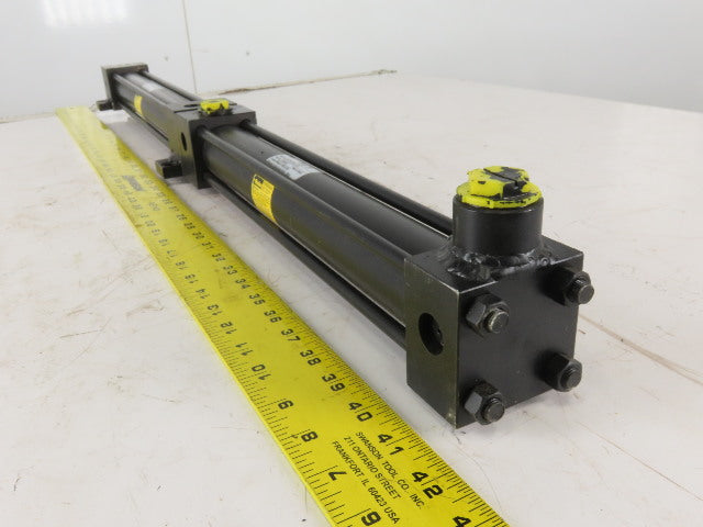 Parker Series 2H CKC2HLT 1-1/2 Bore 14" 16-5/8" Double Stroke Hydraulic Cylinder