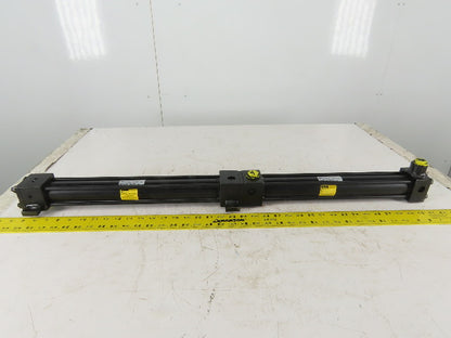Parker Series 2H CKC2HLT 1-1/2 Bore 14" 16-5/8" Double Stroke Hydraulic Cylinder