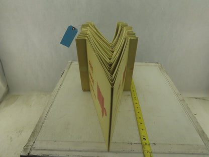 Plastic Fire Hose Station Sign 3 Dimensional 12x10" Lot Of 24