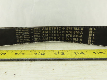 Amertric Ametric 976 8M-A HTD Rubber Timing Belt 122 Teeth 976mm Long 8 mm Pitch