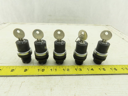 Festo Key Switch Actuator 2 Position Maintain Lot of 5