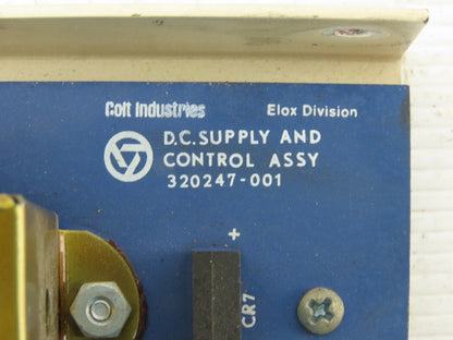 Colt Elox 320247-001 DC Supply Control Assembly