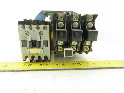 Allen Bradley 509-TOD 600V 2Hp 3Ph Magnetic Contact Starter Over Load 120V Coil