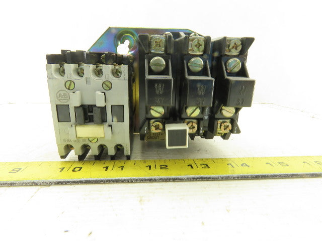 Allen Bradley 509-TOD 600V 2Hp 3Ph Magnetic Contact Starter Over Load 120V Coil
