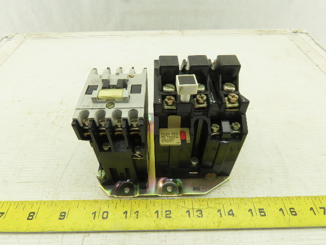 Allen Bradley 509-TOD 600V 2Hp 3Ph Magnetic Contact Starter Over Load 120V Coil