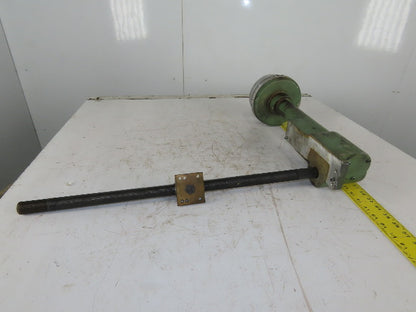Elox 12-3816 DR X Axis Incremental Ball Screw Hand Wheel Assembly 18" Travel