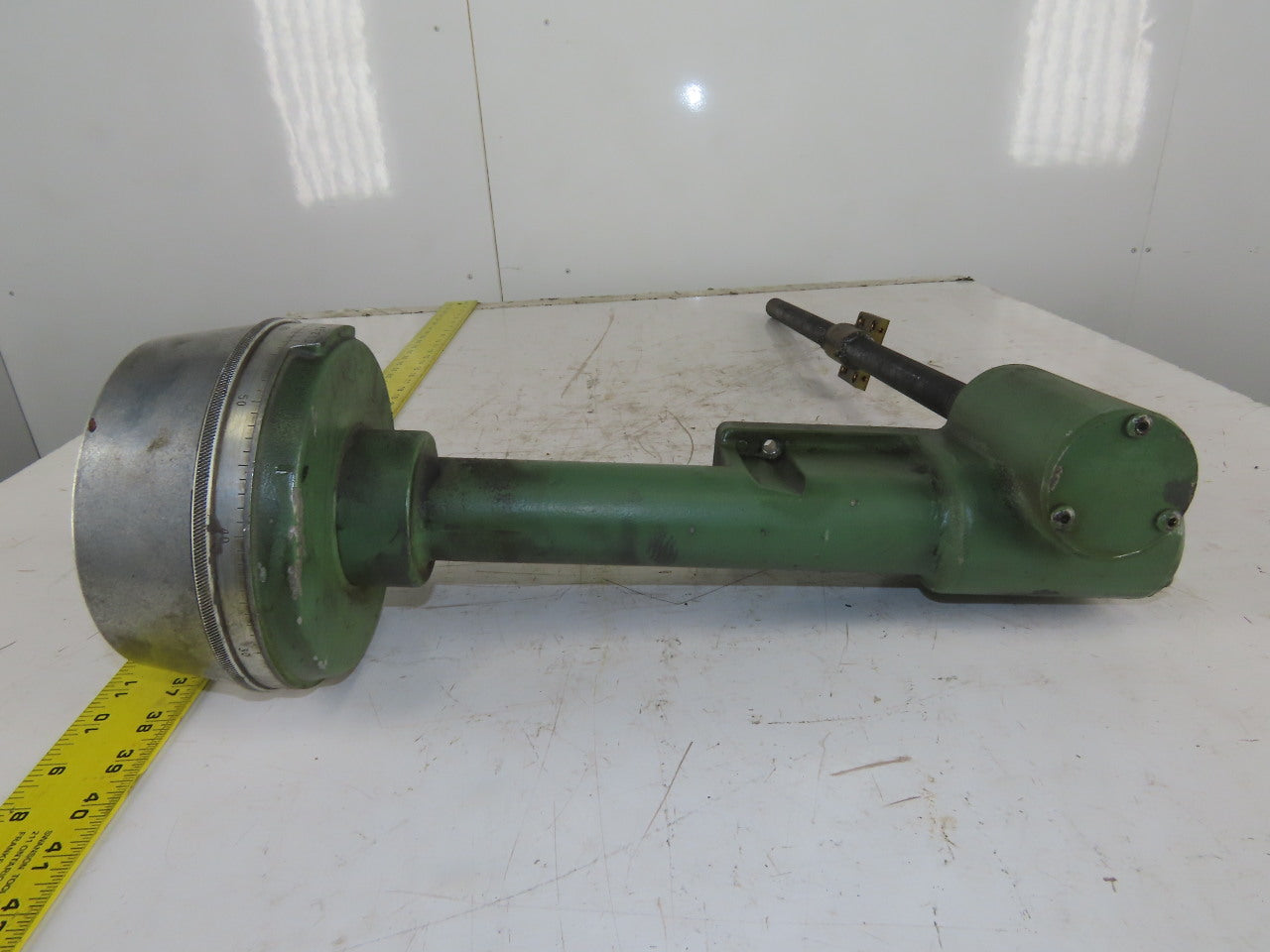 Elox 12-3816 DR X Axis Incremental Ball Screw Hand Wheel Assembly 18" Travel