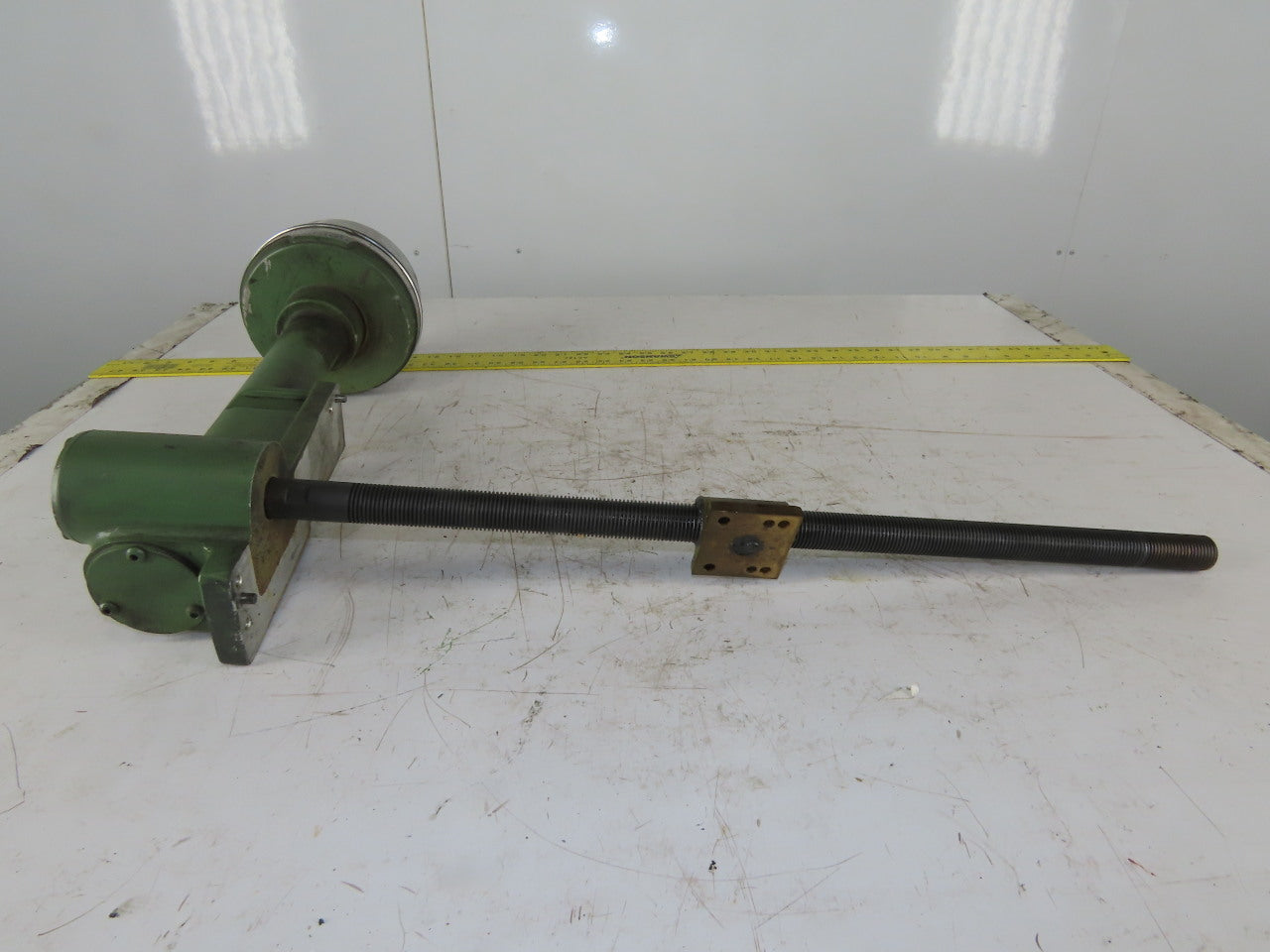 Elox 12-3816 DR X Axis Incremental Ball Screw Hand Wheel Assembly 18" Travel