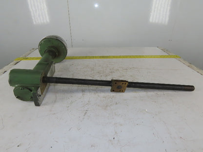 Elox 12-3816 DR X Axis Incremental Ball Screw Hand Wheel Assembly 18" Travel