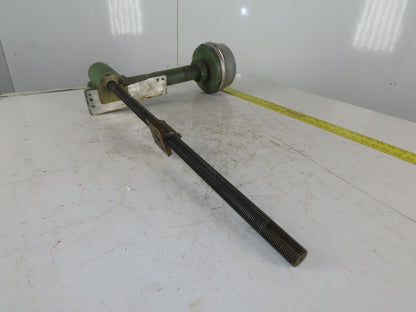 Elox 12-3816 DR X Axis Incremental Ball Screw Hand Wheel Assembly 18" Travel