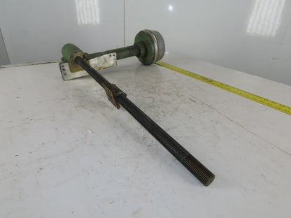 Elox 12-3816 DR X Axis Incremental Ball Screw Hand Wheel Assembly 18" Travel