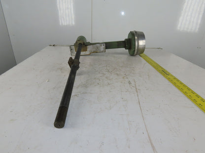 Elox 12-3816 DR X Axis Incremental Ball Screw Hand Wheel Assembly 18" Travel