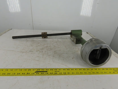 Elox 12-3816 DR X Axis Incremental Ball Screw Hand Wheel Assembly 18" Travel