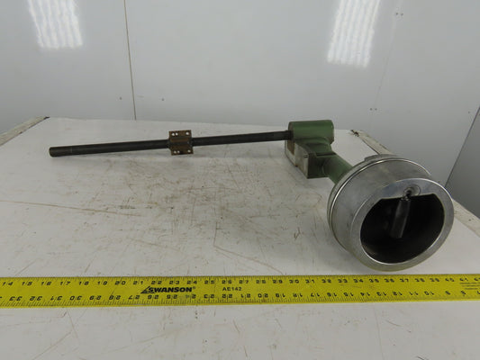 Elox 12-3816 DR X Axis Incremental Ball Screw Hand Wheel Assembly 18" Travel