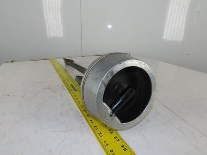 Elox 12-3816 DR Y Axis Incremental Ball Screw Hand Wheel Assembly 12" Travel