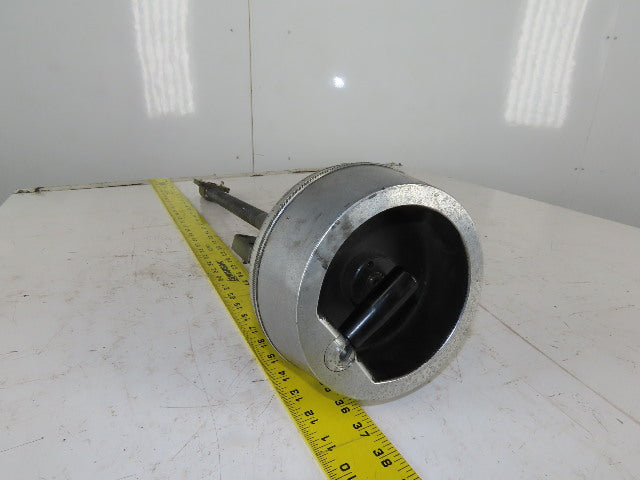 Elox 12-3816 DR Y Axis Incremental Ball Screw Hand Wheel Assembly 12" Travel