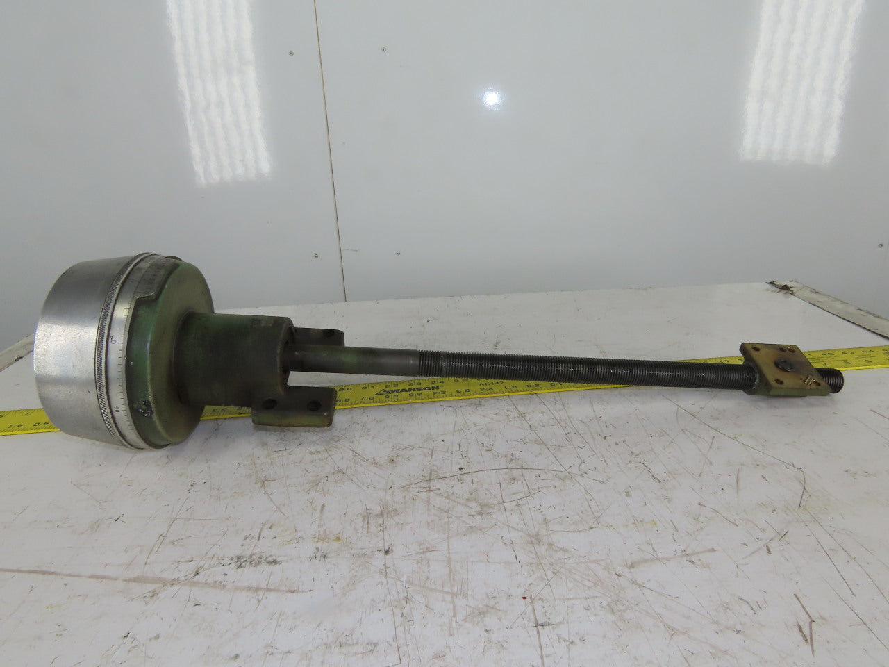 Elox 12-3816 DR Y Axis Incremental Ball Screw Hand Wheel Assembly 12" Travel