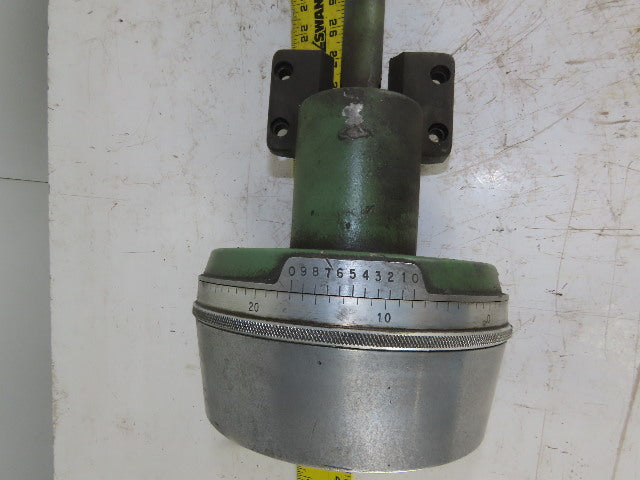 Elox 12-3816 DR Y Axis Incremental Ball Screw Hand Wheel Assembly 12" Travel