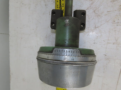 Elox 12-3816 DR Y Axis Incremental Ball Screw Hand Wheel Assembly 12" Travel