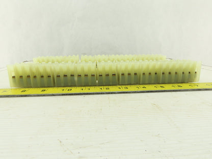 15mm DIN Mount 3 Pole Wire Terminal Block Lot Of 18