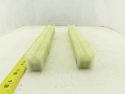 15mm DIN Mount 3 Pole Wire Terminal Block Lot Of 18