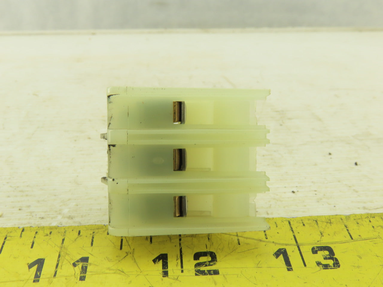 15mm DIN Mount 3 Pole Wire Terminal Block Lot Of 18