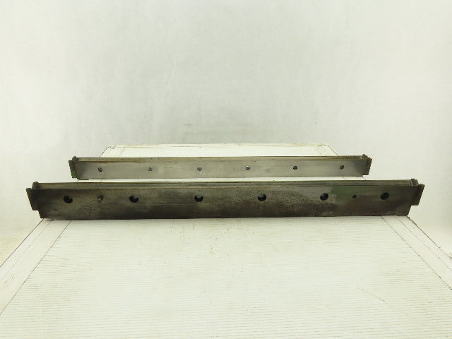 Elox 12-3816 DR Z Axis Ram V- Notch Slide Way EDM Machine Left Right Lot Of 2