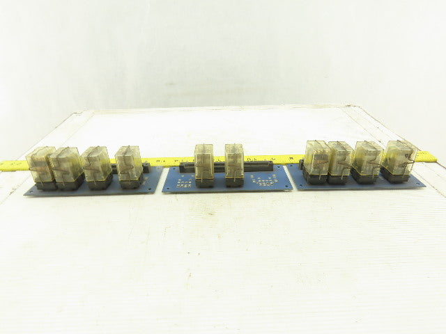 Elox 319668 120V Multiple Relay Boards Lot Of 3