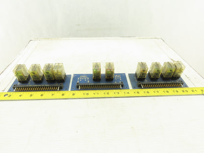 Elox 319668 120V Multiple Relay Boards Lot Of 3