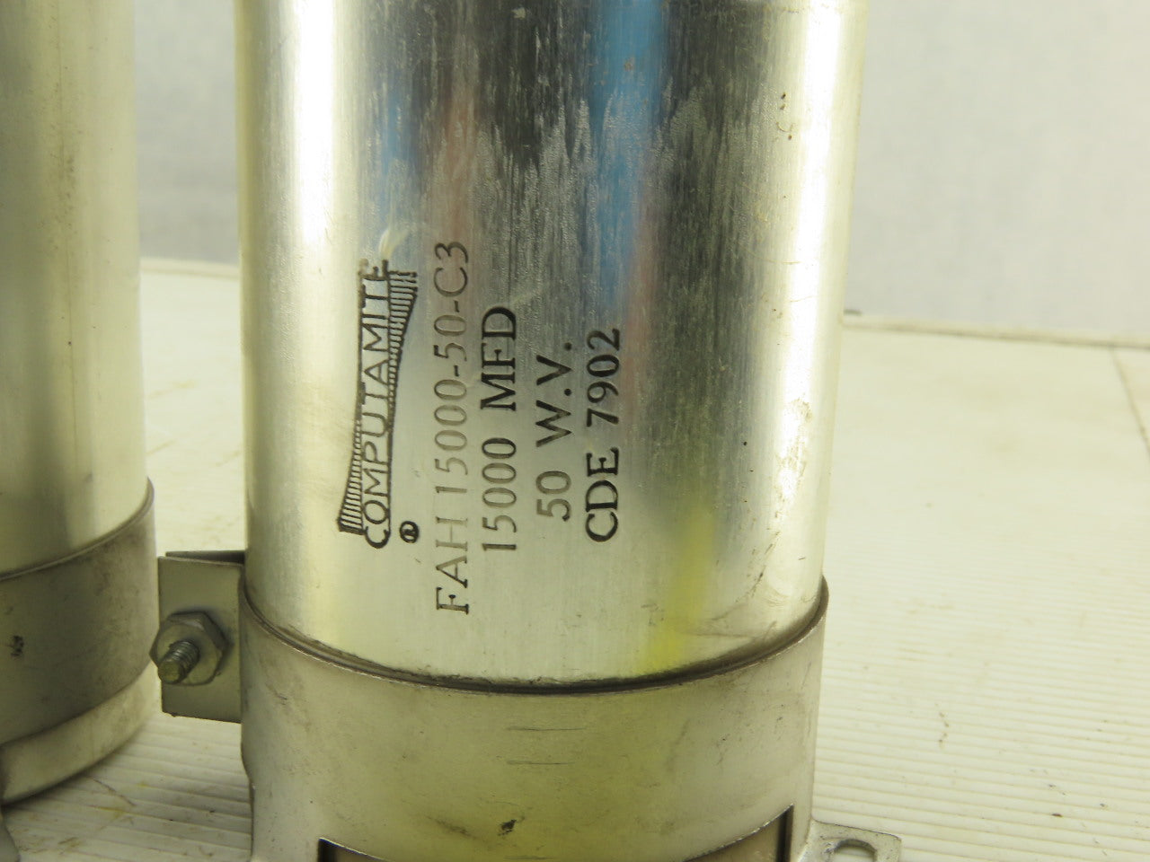 Computamite FAH 1500-50-C3 Mixed Lot Capacitors From Elox EDM Astra 100D Lot/ 5