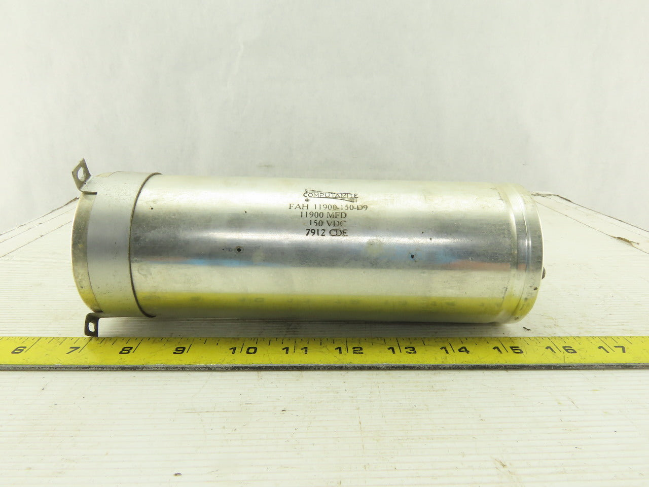 Computamite FAH-11900-150-D9 11900 MFD 150VDC Capacitor