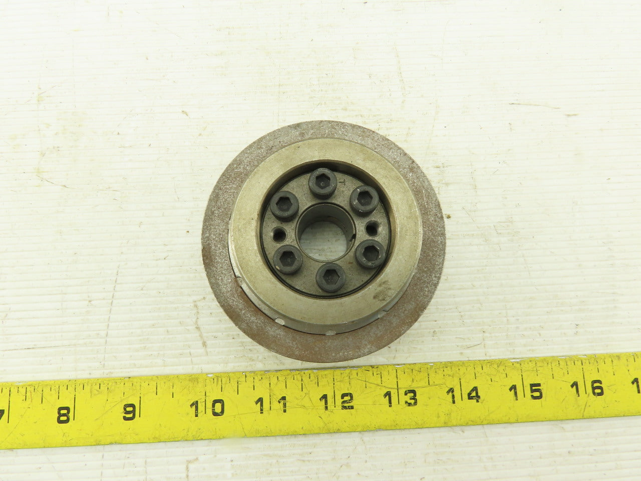 3.625" OD 27 Tooth 3/8" Pitch 5/8" Wide Taper Lock Bushed Timing Belt Pulley