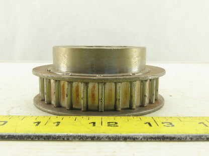3.625" OD 27 Tooth 3/8" Pitch 5/8" Wide Taper Lock Bushed Timing Belt Pulley