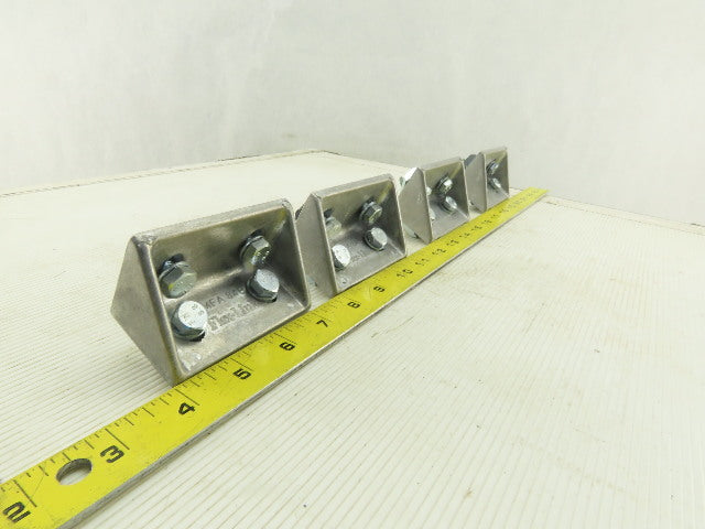 FlexLink XMFA 84B Modular Conveyor Beam Angle Bracket Lot Of 4