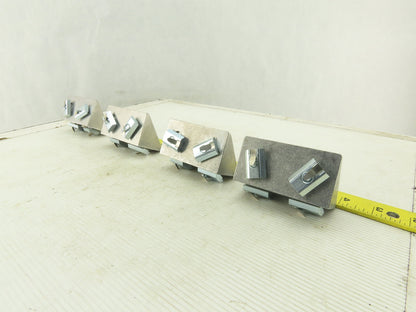 FlexLink XMFA 84B Modular Conveyor Beam Angle Bracket Lot Of 4