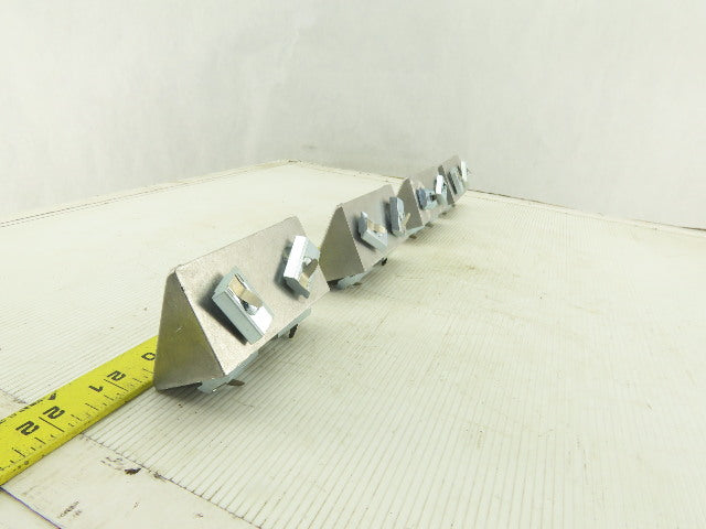 FlexLink XMFA 84B Modular Conveyor Beam Angle Bracket Lot Of 4