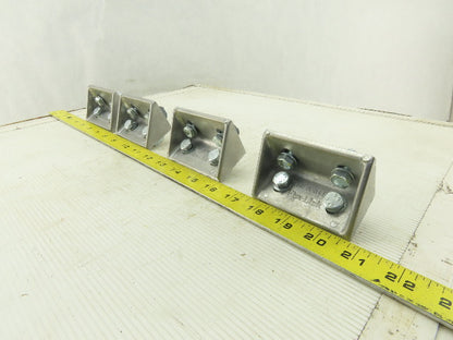 FlexLink XMFA 84B Modular Conveyor Beam Angle Bracket Lot Of 4