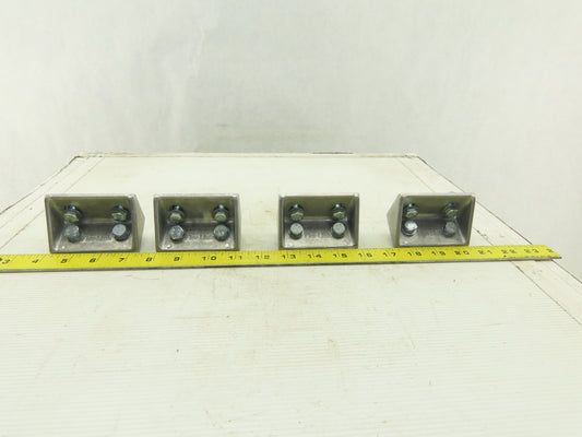 FlexLink XMFA 84B Modular Conveyor Beam Angle Bracket Lot Of 4