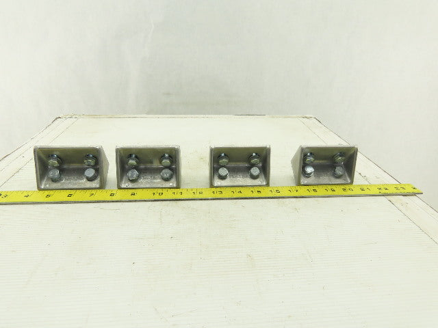 FlexLink XMFA 84B Modular Conveyor Beam Angle Bracket Lot Of 4