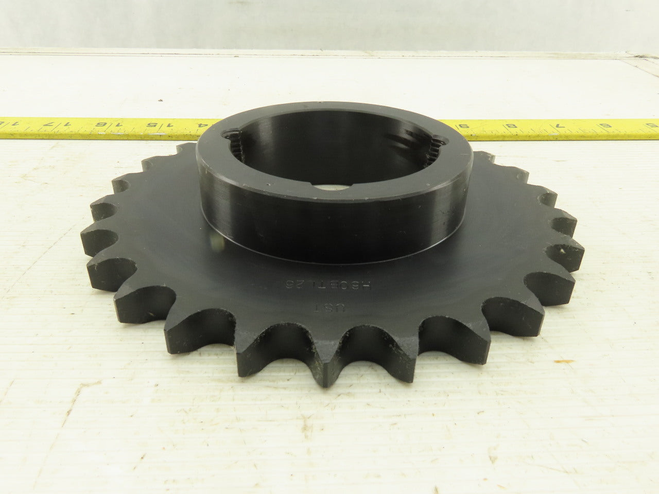 Tsubaki H60BTL26 Single Row ANSI 60 Roller Chain Sprocket 26T TB Bushed